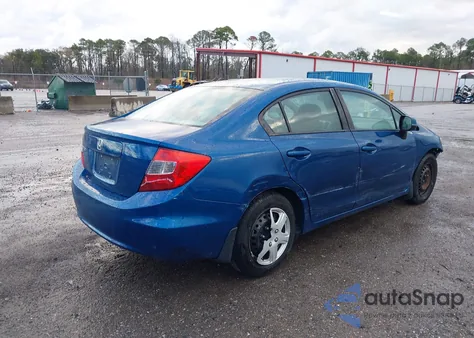 2012 Honda Civic Lx из США, поврежденный, VIN 19XFB2F50CE067017